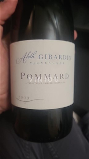 Bourgogne Pommard Aleth Girardin 2009