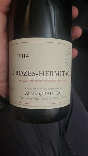 Valle del Rodano Crozes-Hermitage Alain Graillot 2014