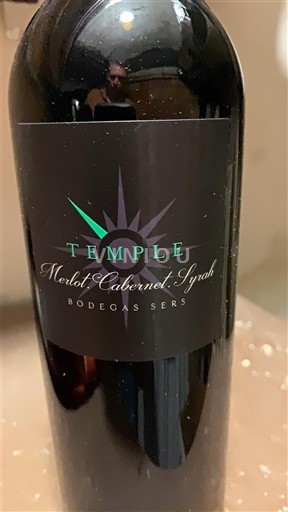 Aragonien Ikke specificeret Bodegas Sers Temple Merlot Cabernet Syrah 2019
