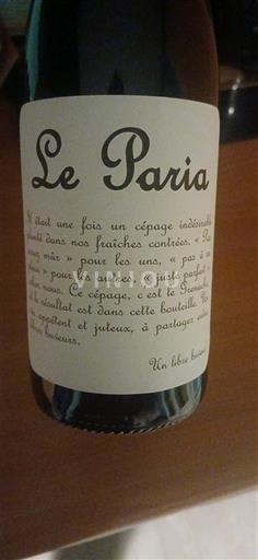 Rhônedalen Côtes du Rhône Un Libre Penseur Le Paria 2023