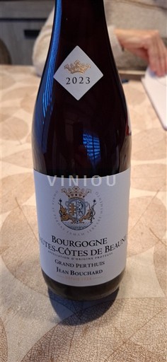 Bourgogne Ikke specificeret Jean Bouchard Grand Perthuis 2023