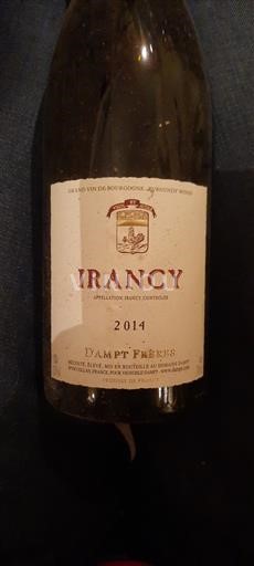Borgogna Irancy Damp’t Frères 2014