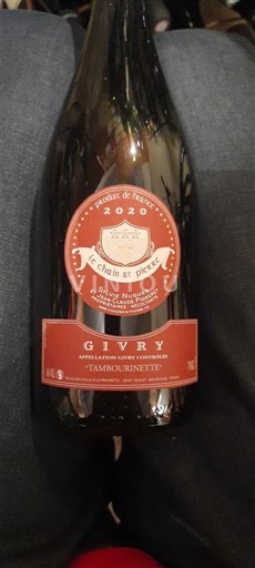 Bourgogne Givry Le Chais St Pierre Tambourinette 2020