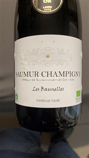 Valle del Loira Saumur-Champigny Famille Vadé Les Baunelles 2023