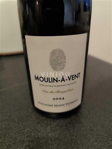 Beaujolais Moulin-à-vent Guillaume Manin Vigneron 2024