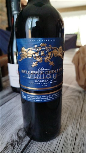 Bordeaux Château Bellevue Chollet 2018