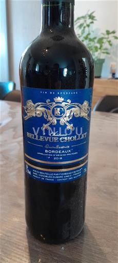 Bordeaux Château Bellevue Chollet 2018
