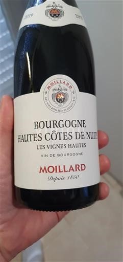 Borgogna Non specificato Moillard Les Vignes Hautes 2019