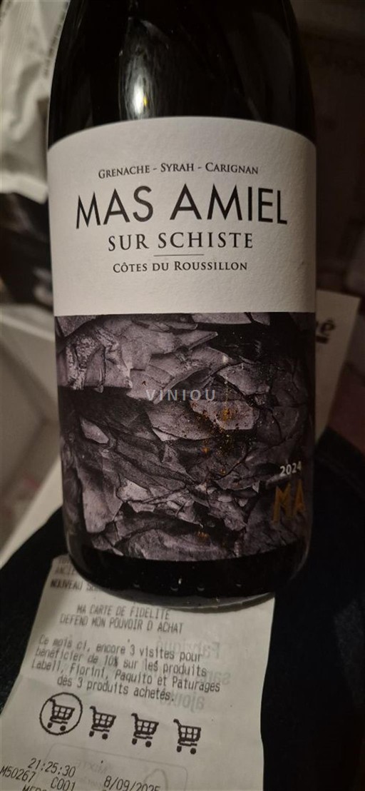 Roussillon Côtes-du-Roussillon Mas Amiel Sur Schiste 2024