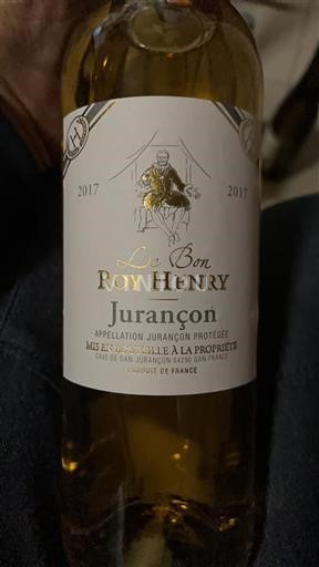Sydväst Jurançon Le Bon Roy Henry 2017