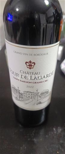 Bordeaux Saint-Émilion Grand Cru Grand Cru Château Tour de Lagarde 2022