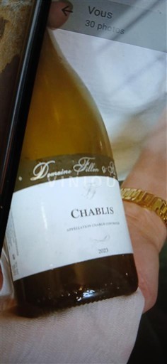Burgundi Chablis Domaine Fillon & Fils 2021