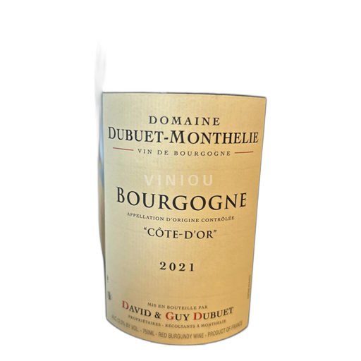 Bourgogne Bourgogne Côte d'Or Domaine Dubuet-Monthelie 2021