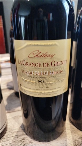 Bordeaux Lussac-saint-émilion Château La Grange de Grenet 2021