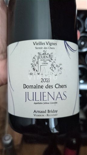 Beaujolais Juliénas Domaine Des Chers Vieilles Vignes 2021