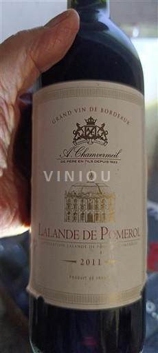Burdeos Lalande-de-Pomerol Château Champonnet 2011