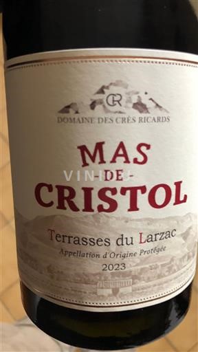 Languedoc Terrasses-du-Larzac Domaine Des Crès Ricards Mas de Cristol 2023