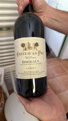 Bordeaux Château La Paz 2005
