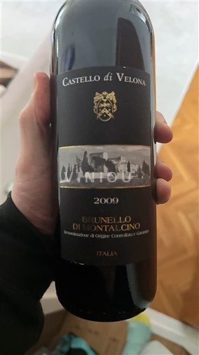 Tuscan Wines Brunello di Montalcino Castello di Velona 2009