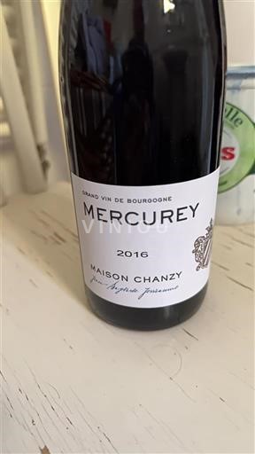 Burgundi Mercurey Maison Chanzy 2016