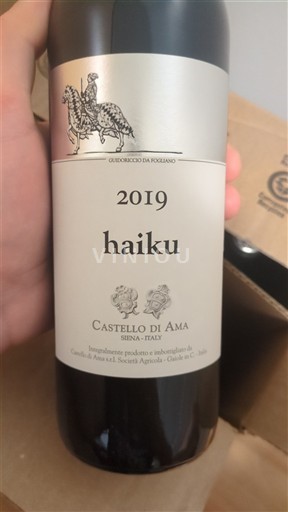Toscana Non specificato Castello di Ama Haiku 2019