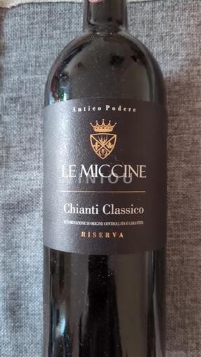 Тоскана К'янті Класико Le Miccine Riserva Без вінтажу