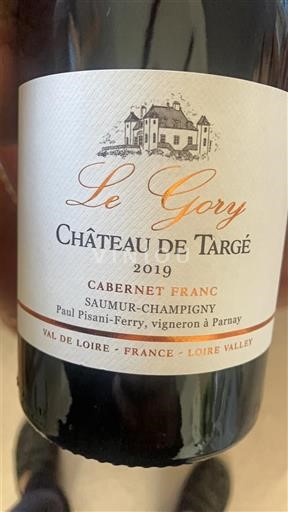 Valle del Loira Saumur-Champigny Château Targé Le Gory 2019