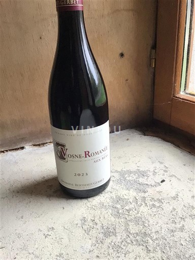 Bourgondië Vosne-Romanée Domaine Berthaut-Gerbet Aux Réas 2023