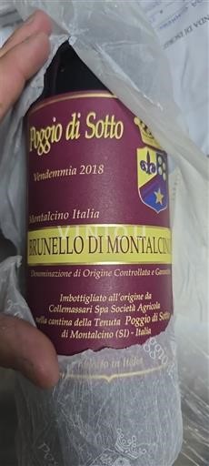 Tuscan Wines Brunello di Montalcino Poggio di Sotto 2018