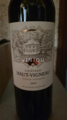 Bordeaux Pessac-Léognan Château Haut-Vigneau 2023