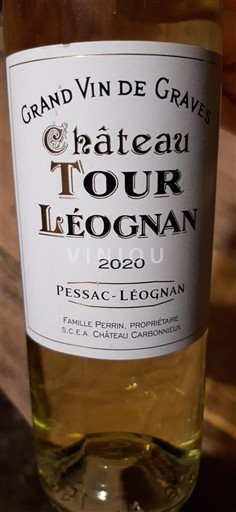 Bordeaux Pessac-Léognan Château Tour Léognan 2020