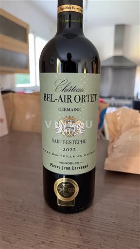 Bordeaux Saint-Estèphe Château Bel-Air Ortet Germaine 2022