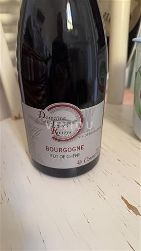 Vin Rouge sec Fût de Chêne Domaine Des Terres Rouges Non millésimé France Bourgogne AOC
