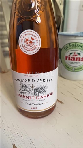 Thung lũng sông Loire Cabernet-d'Anjou Domaine Avrillé Tradition 2020