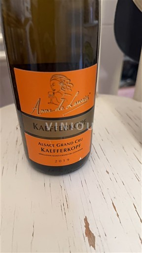 Alzacija Ni doloceno Grand Cru Anne de Laweiss Kaefferkopf 2019