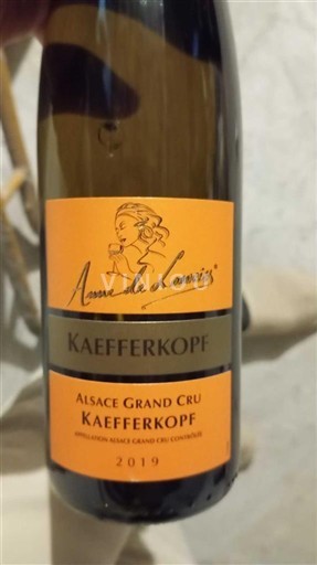 Elzas Niet gespecificeerd Grand Cru Anne de Laweiss Kaefferkopf 2019