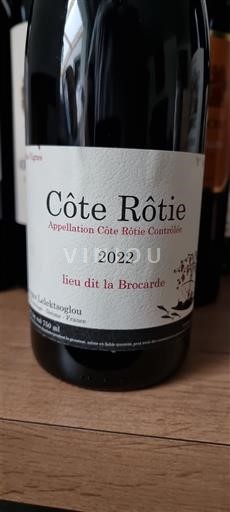 Rhône Valley Côte-Rôtie Lekatsoglou lieu dit la Brocarde 2022