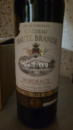 Bordeaux Château Haute Brande Non-Vintage