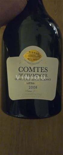 Champaña Champán Taittinger Comtes de Champagne 2008