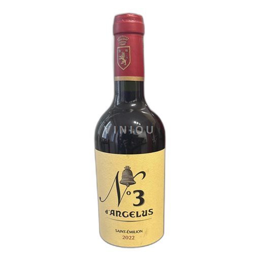 Vin Rouge sec N°3 d'Angélus Château Angélus 2022 France Bordeaux Saint-Émilion AOC