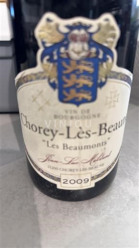 Bourgondië Chorey-lès-Beaune Jean-Luc Maldant Les Beaumonts 2009