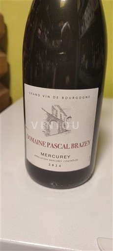 Borgoña Mercurey Domaine Pascal BrazeY 2022