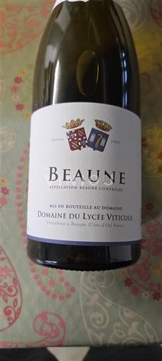 Bourgogne Beaune Domaine Lycée Viticole 2022