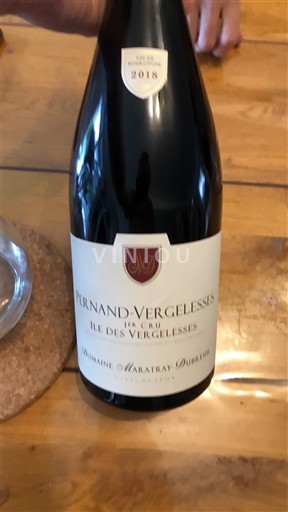Borgogna Pernand-Vergelesses Premier Cru Domaine Martray Dubreuil Ile des Vergelesses 2018