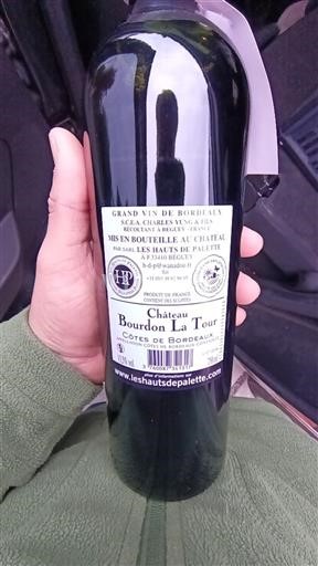 Bordeaux Côtes-de-Bordeaux Château Bourdon La Tour Ikke årgangsbestemt