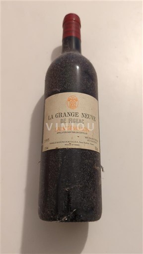 Bordéus Saint-Émilion La Grange Neuve de Figeac 1995