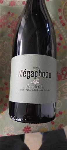 Vale do Ródano Ventoux Frédéric & Daniel Brunier Mégaphone 2020