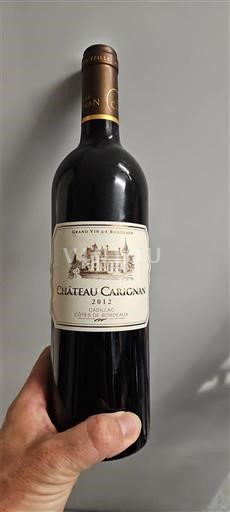 Bordeaux Cadillac-côtes-de-bordeaux Château Carignan 2012