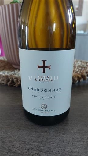 Languedoc og Roussillon Catalansk skråning Villa Oriola Chardonnay 2024
