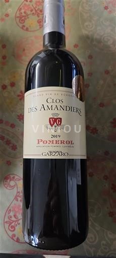 Bordeaux Pomerol Garzaro Clos des Amandiers 2019